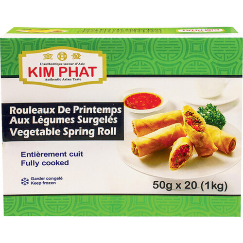 Kim Phat Frozen Spring Roll Vegetable 1 kg