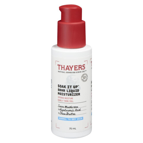 Thayers Natural Remedies Soak it Up Liquid Moisturizer Normal To Dry Skin 75 ml