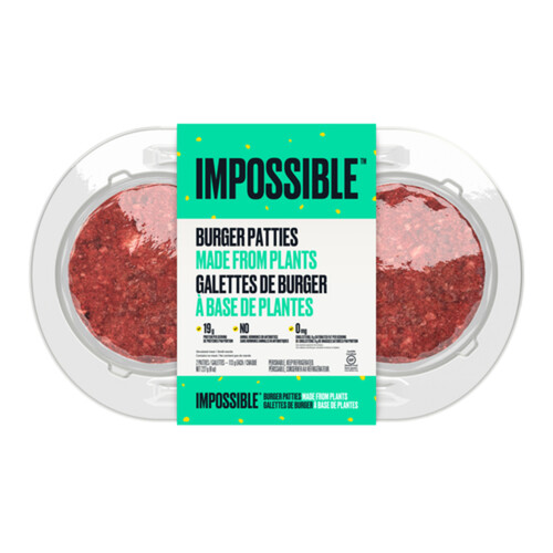 Impossible Frozen Plant Based Burger Patties 226 g  