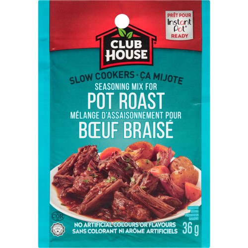 Club House Seasoning Slow Cookers Pot Roast 36 g
