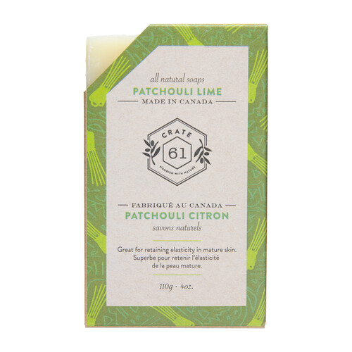 Crate 61 Soap Patchouli Lime 110 g