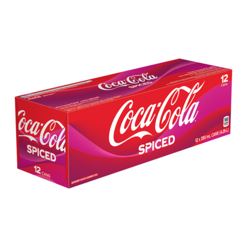 Coca-Cola Soft Drink Spiced Fridge Pack 12 x 355 ml (cans)