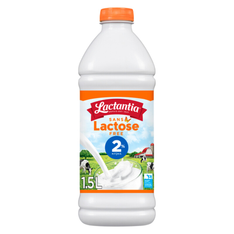 Lactantia LactoseFree 2 Milk 1.5 L Voilà Online Groceries & Offers