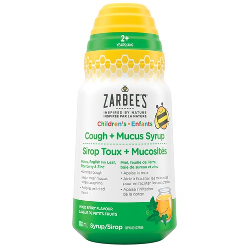 Zarbees Child Mucus Cough Syrup 118 ml