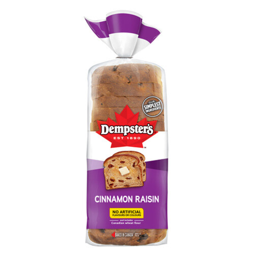 Dempster's Bread Raisin Cinnamon 600 g