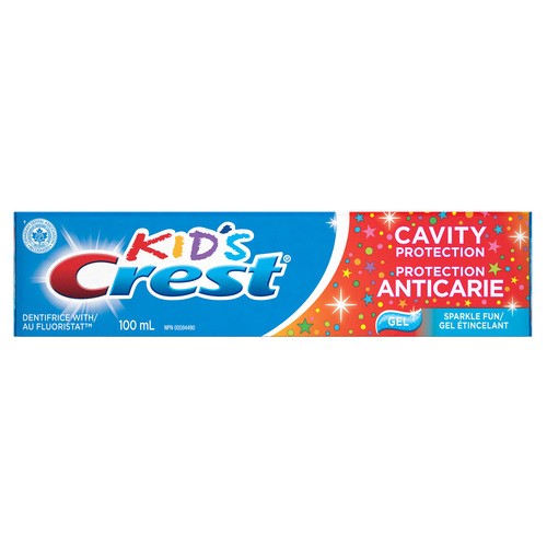 Crest Kid's Cavity Protection Sparkle Fun Gel 100 ml