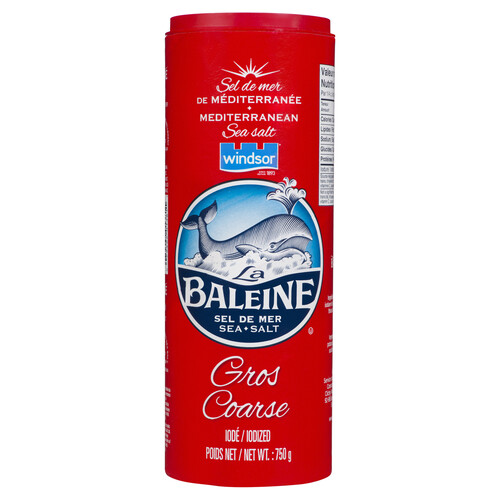 La Baleine Coarse Sea Salt Iodized 750 g