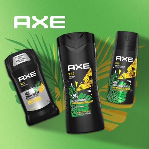 Axe Body Wash Wild For Long Lasting Freshness 473 ml