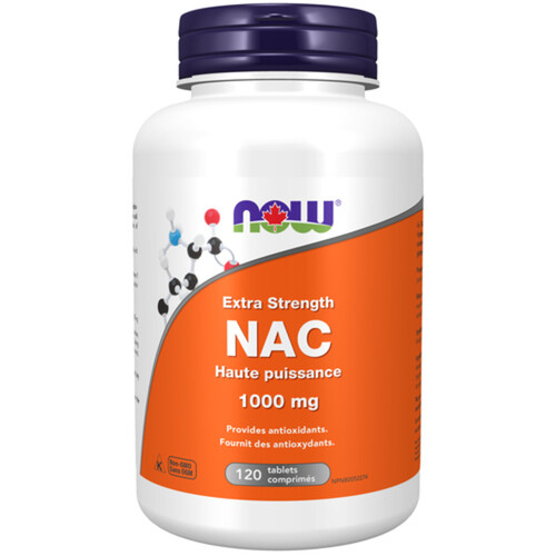 Now NAC 1000 mg Extra Strength Tablets 120 Count