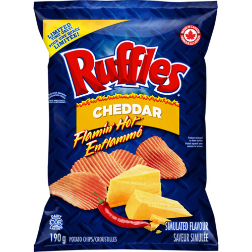 flamin hot cheddar ruffles