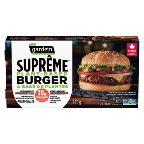 Gardein Plant-Based Burger Supreme 226 g (frozen)
