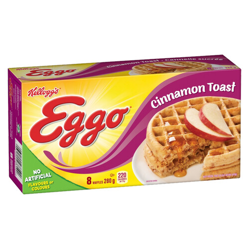 Kellogg's Eggo Frozen Waffles Cinnamon Toast 280 g