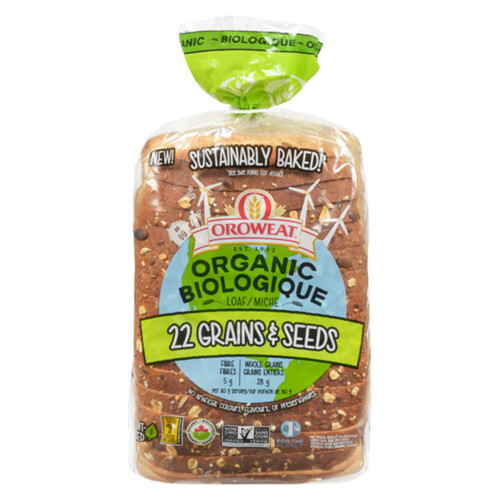 Oroweat Organic Bread 22 Grain & Seeds 680 g
