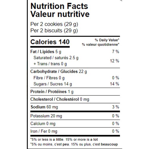 Glutino Gluten-Free Cookies Vanilla Creme 300 g
