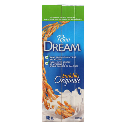 Hain Dream Dairy Free Rice Enriched Drink Original 946 ml