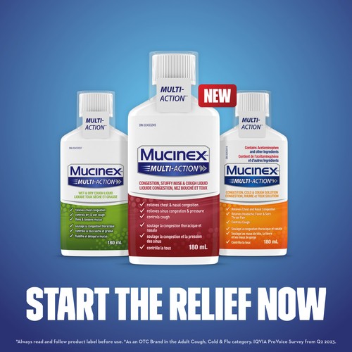 Mucinex Multi Action Cough & Cold 180 ml