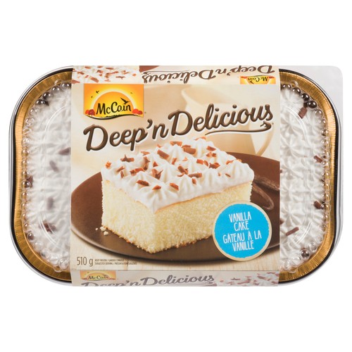 Voila Online Grocery Delivery Mccain Deep N Delicious Vanilla Frozen Cake 510 G