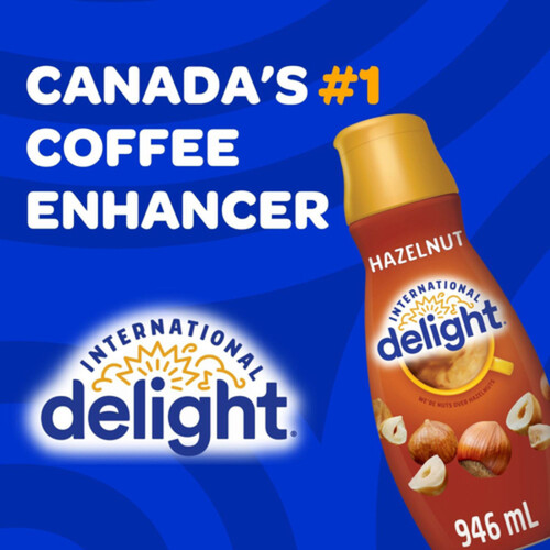 International Delight Coffee Creamer Hazelnut 946 ml