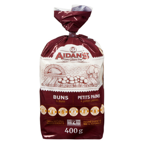 Aidan's Gluten-Free Buns 400 g (frozen)