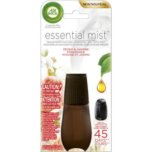 Air Wick  Essential Mist Diffuser Refill Peony & Jasmine 20 ml