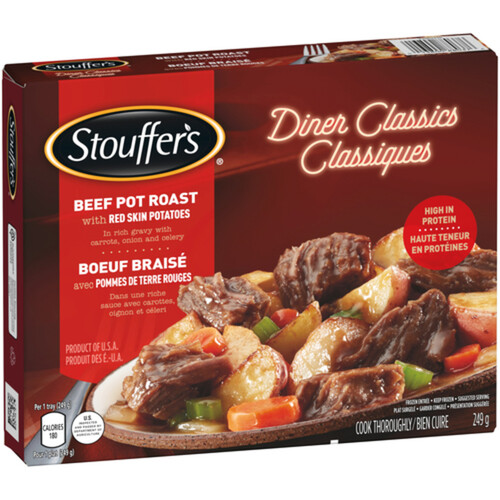 Stouffer's Frozen Diner Classics Beef Pot Roast 249 g Voilà Online