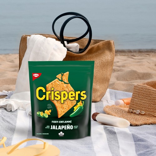 Crispers Crackers Fiery Jalapeño 145 g