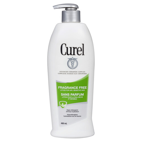 Curel Daily Moisture Dry Skin Lotion Fragrance Free 480 ml