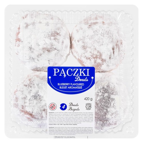 CT Bakery Paczki Donuts Blueberry Flavoured 420 g