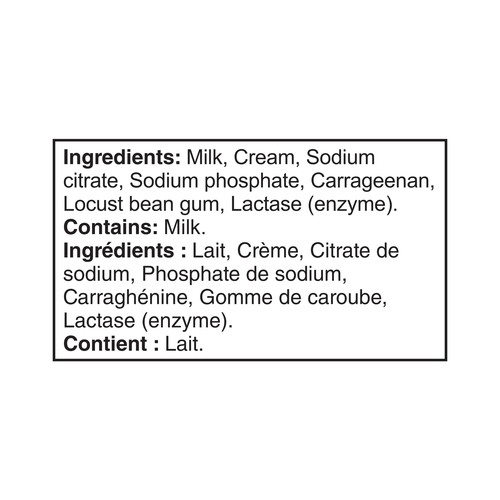 Lactantia Lactose-Free 10% Cream Half & Half 1 L