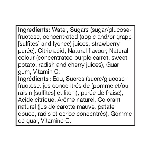 Del Monte Juice Blend Lychee Strawberry 1 L
