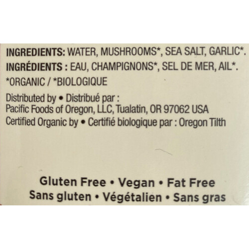 Pacific Foods Organic Broth Mushroom 1 L