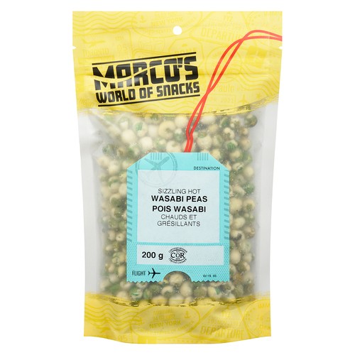 Marco's World Of Snacks Wasabi Peas Sizzling Hot 200 g