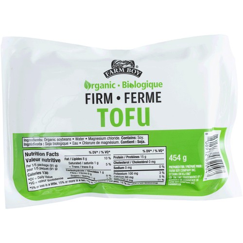 Farm Boy Organic Tofu Firm 454 g