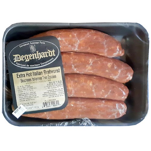 Degenhardt's Sausage Italian Bratwurst Extra Hot 400 g