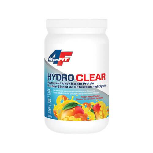 Prairie Naturals Hydro Clear Hydrolyzed Whey Protein Peach Ring 500 g