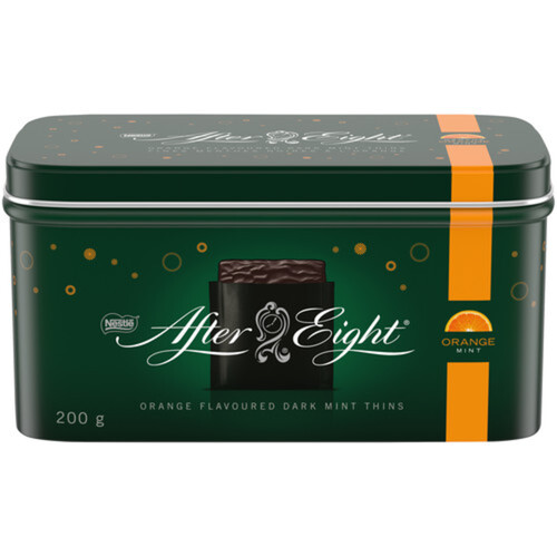 Nestle After Eight Chocolate Thins Orange & Dark Mint 200 g