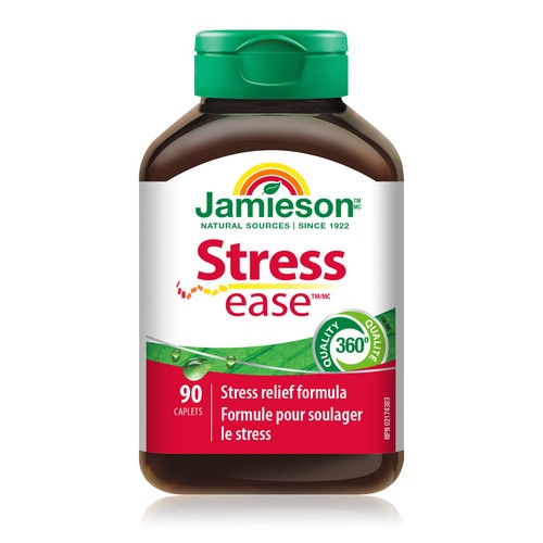 Jamieson Stress Ease Caplets 90 Count