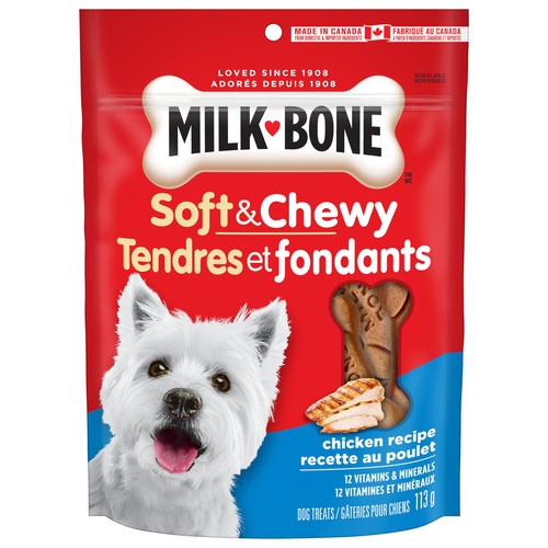 Milk-Bone Dog Treats Soft & Chewy Chicken 113 g
