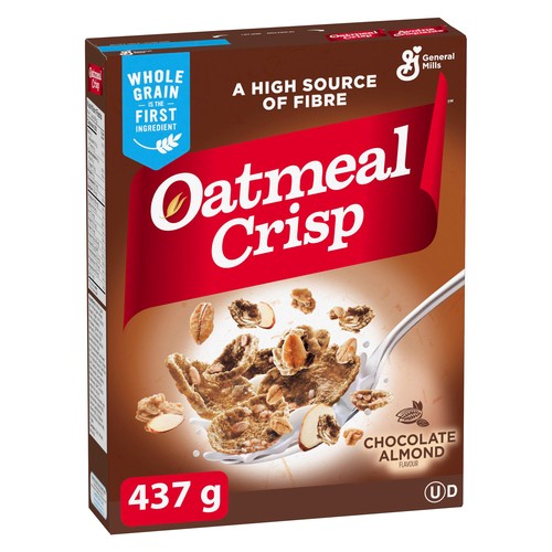 Oatmeal Crisp Cereals Chocolate Almonds 437 g