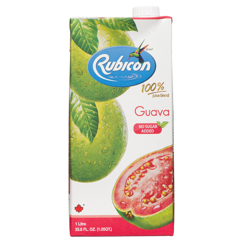 Rubicon Juice Drink Guava No Sugar Added 1 L