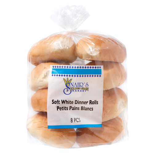 Snair's Dinner Rolls Soft White 8 EA