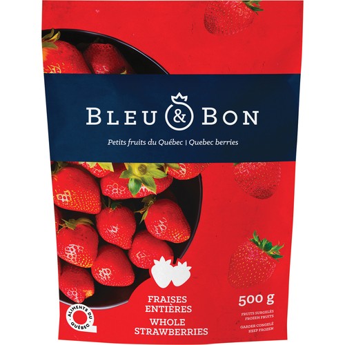Bleu & Bon Frozen Whole Strawberries 500 g