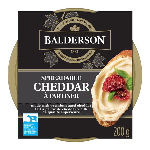 Balderson Spreadable Cheese Cheddar 200 g