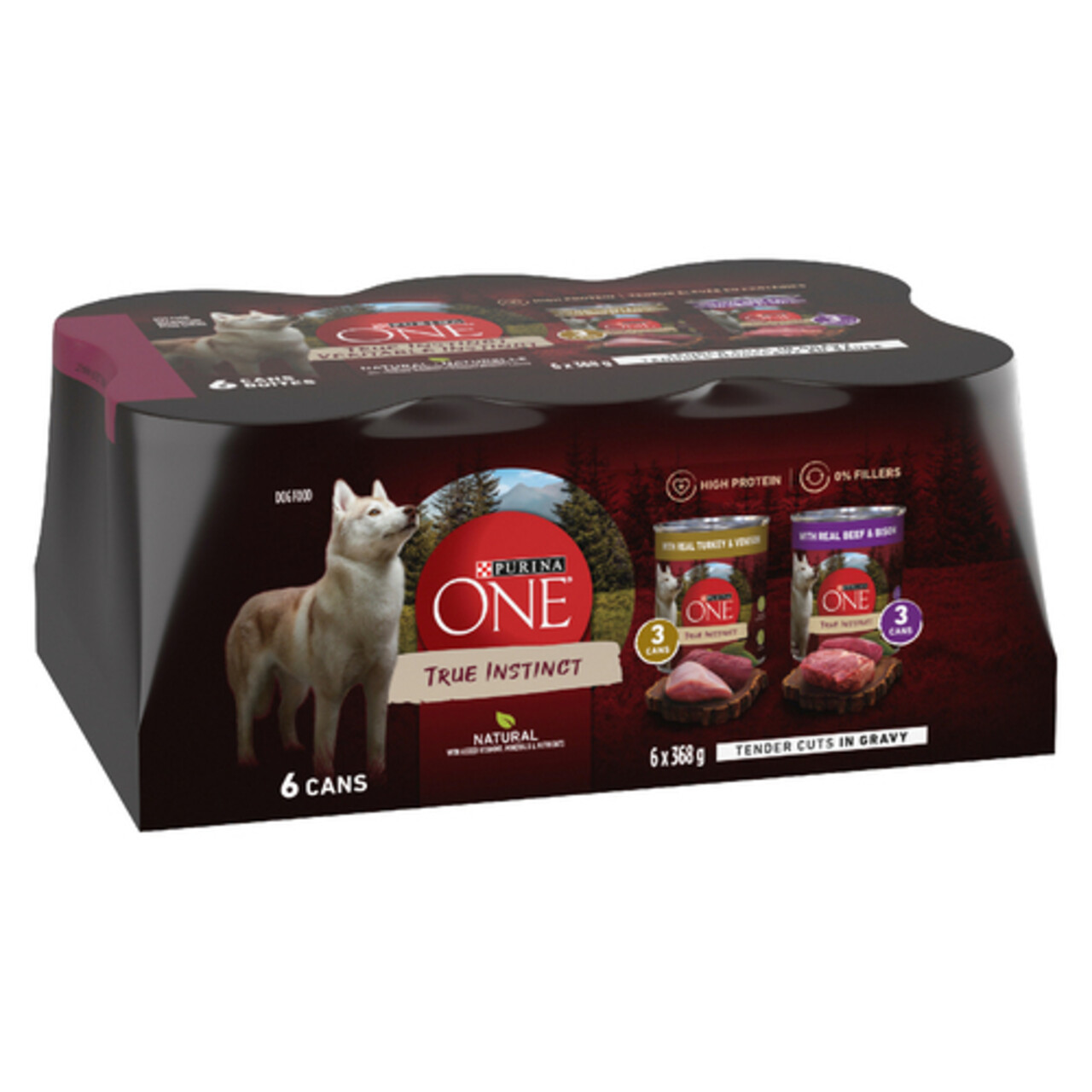 ONE True Instinct Wet Dog Food Variety Pack 2.21 kg Voilà Online