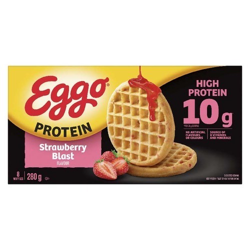 Kellogg's Eggo Frozen Waffles Strawberry Blast 280 g