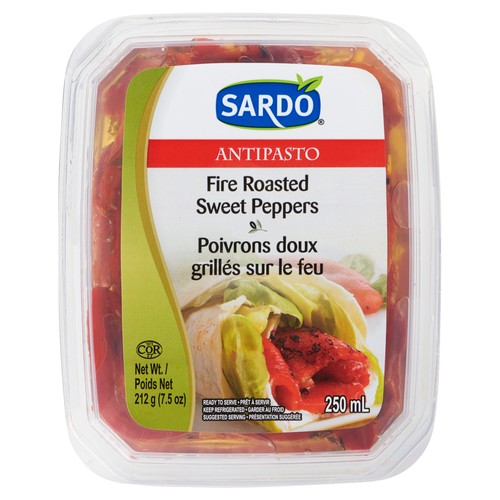 Sardo Antipasto Fire Roasted Sweet Peppers 250 ml