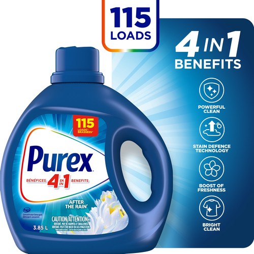 Purex Liquid Laundry Detergent After The Rain 3.85 L
