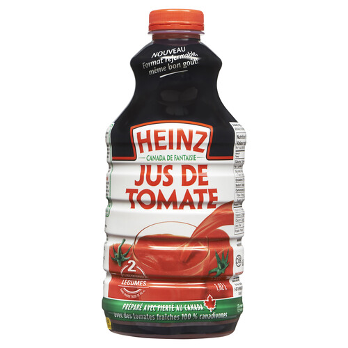 Heinz Tomato Juice Resealable 1.82 L (bottle) Voilà Online Groceries