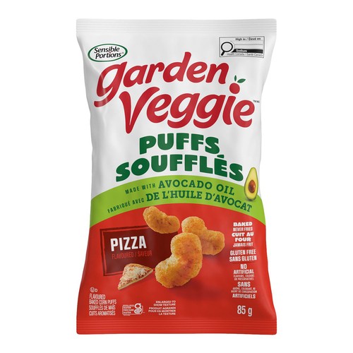 Sensible Portions Garden Veggie Corn Puffs Pizza Flavored 85 g