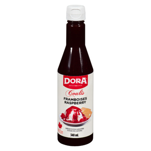 Dora Coulis Dessert Sauce Raspberry 340 ml